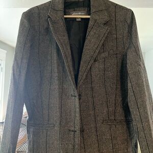 Eddie Bauer, tweed blazer. 18P